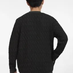 Jack & Jones Dark Green Regular Fit Mandarin Collar Sweatshirt image 2