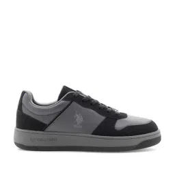 U.S. Polo Assn. Men's JAXON Black Casual Sneakers-image-2