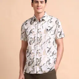 U.S. Polo Assn. Denim Co. green Abstract Shirt-picture-45