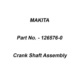 Makita Crank Shaft Assembly Suitable For BBX7600, Part No 126576-0-picture-41