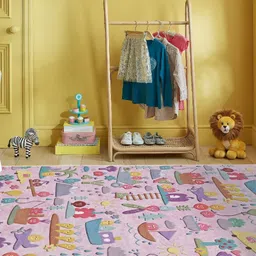 kaleen india Anti-Skid Backing Washable Indoor-Outdoor Rugs image 2