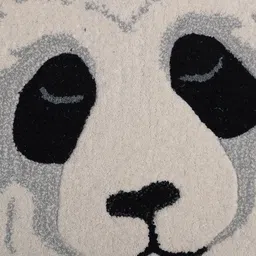 Exotic India Black & White Resting Panda Yogic Asana Mat image 5
