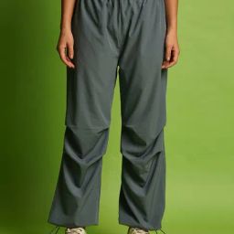 Globus Grey Relaxed Fit Mid Rise Joggers-picture-44