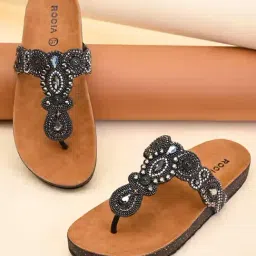 Rocia Women Wedding Black Sandal-image-55