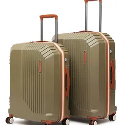 uppercase Set Of 2 Vector Textured Hard-Sided Trolley Bags-picture-37