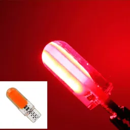 AllExtreme EXT10CR 10 LED Parking Light Bulb for Car Bike and Motorcycle (4 W,Red,2pc) image 4