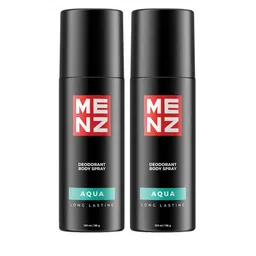 MENZ Set Of 2 Men Aqua Luxury Deodorants - 150 ml Each image 1