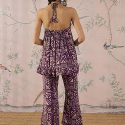 InWeave Printed Shoulder Straps Tunic & Trousers image 5