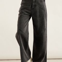 SASSAFRAS Women Straight Fit High-Rise Jeans-picture-32