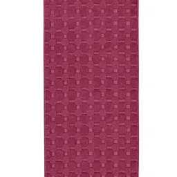 saral home Saralhome Yano Cotton Antiskid Runner Maroon. 45cm x 100cm image 2