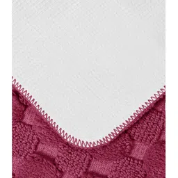 saral home Saralhome Yano Cotton Antiskid Runner Maroon. 45cm x 100cm image 4