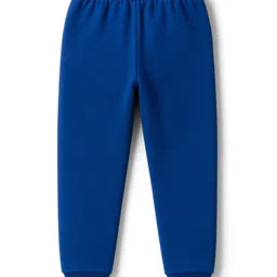 Bonfino Marvel Terry Knit Full Sleeves Oversized Sweatshirt & Lounge Pant Set with Spider Man Front & Back Graphic - Blue image 5