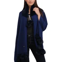 Manra Women Solid Woolen Daily Shawl-picture-38