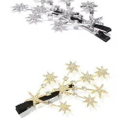 Lyphy Women Set of 2 Branches Shape Hair Claw Clip-picture-16