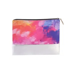 Doodle Collection Multifunctional Women Printed Cosmetic Pouch - Colourful Wonder image 5