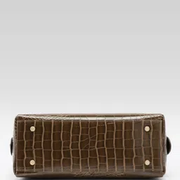 Allen Solly Croc-Textured Handheld Bag image 2