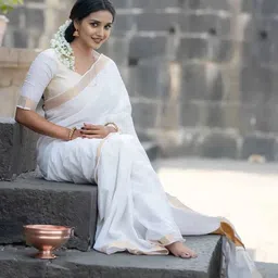 KALINI Zari Banarasi Saree image 2