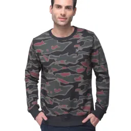 Woodland Grey Regular Fit Printed Sweatshirt-picture-22