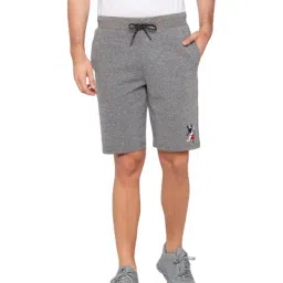Giordano Grey Cotton Regular Fit Shorts-image-32