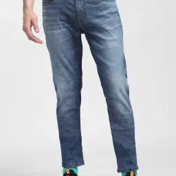 Jack & Jones Dark Blue Denim Skinny Fit Jeans-picture-19