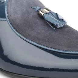 Privo Men's Blue Casual Moccasins image 5