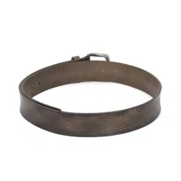 Louis Philippe Brown Leather Casual Belt for Men-image-29