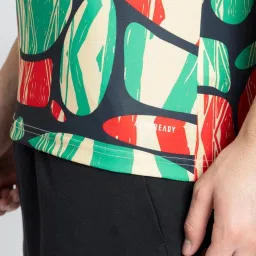 Adidas Multicolored Slim Fit Printed Jersey image 5