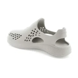 U.S. Polo Assn. Men's Ash Grey Back Strap Clogs image 5