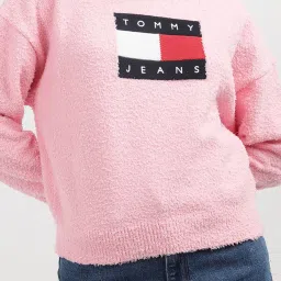 TOMMY HILFIGER Pink Graphic Print Sweatshirt image 5