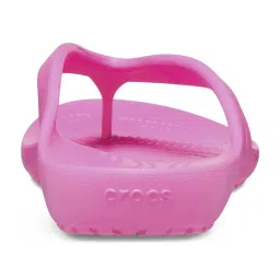 Crocs Women's KadeeII Electric Pink Flip Flops image 5