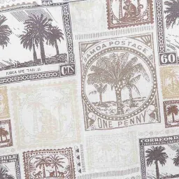 Code by Lifestyle Beige Cotton Regular Fit Printed Shirt image 5