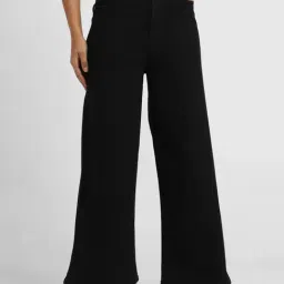 Forever 21 Black Flared Fit Mid Rise Jeans-image-29