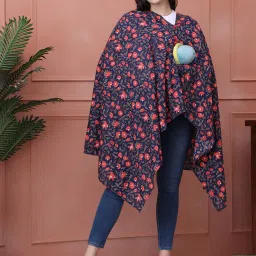 Secret Wish Pink Cotton Floral Nursing Cover image 5