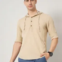 celio Celio* Beige Regular Fit Shirts-picture-23