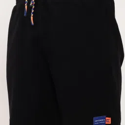 showoffff Showoff Black Cotton Regular Fit Shorts image 5