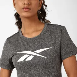 Reebok Grey Printed T-Shirt image 5
