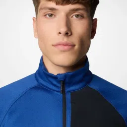 Columbia Mountain Blue Regular Fit Colour Block Jacket image 5