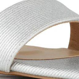 Inc.5 Women's Silver Ankle Strap Stilettos image 5