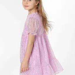 KIDS ONLY Lilac Embellished Dress image 3