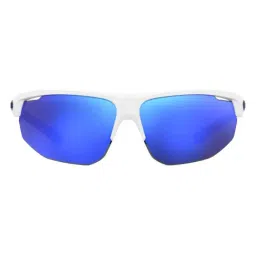 UNDER ARMOUR Blue UV Protection Wraparound Sunglasses for Men-image-18