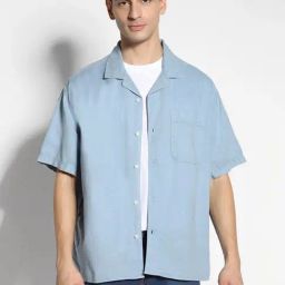 American Eagle Outfitters Blue Relaxed Fit Shirt-picture-37