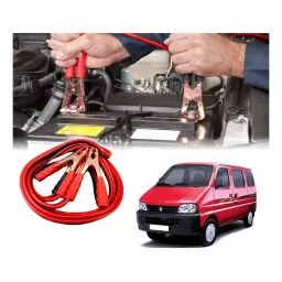 Auto Pearl 1.83 m (6 Ft) 500 A Heavy Duty Anti Tangle Battery Jumper Booster Cables for Maruti Suzuki Eeco (Pack of 2)-picture-16