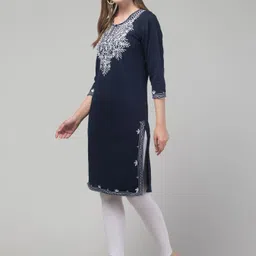 FAMBEE Women Woollen Kurta image 4