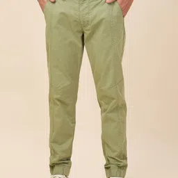 Being Human Men Mid Rise Joggers Trousers-image-47