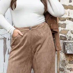 JC Mode Women Flared Mid-Rise Trouser image 2