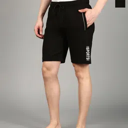The Roadster Lifestyle Co. Men Pack of 2 Pure Cotton Mid-Rise Breathable Lounge Shorts-picture-16