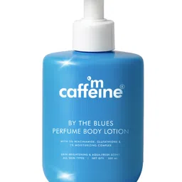 mCaffeine By The Blues Perfume Body Lotion with 5 % Niacinamide & Glutathione & 7 % Moisturizing Complex - 300 ml-picture-18