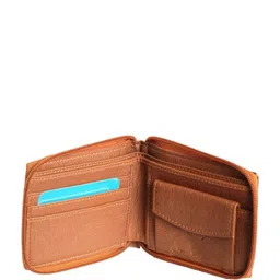JONFY Men Zip Detail PU Zip Around Wallet image 5