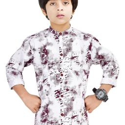 MADE IN THE SHADE Unisex Kids Floral Printed Casual Shirt-picture-46