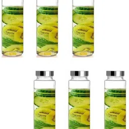 1ST TIME 6 Transparent Glass Solid Water Bottle-image-84